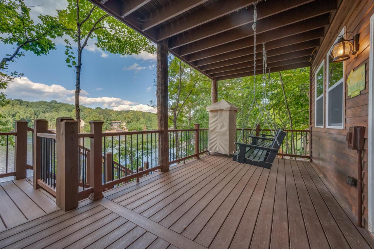 Russell'S Fort At White Oak Point: Historical Cabin On Lake Lure, Luxury, Direct Lake Access! Villa Bagian luar foto