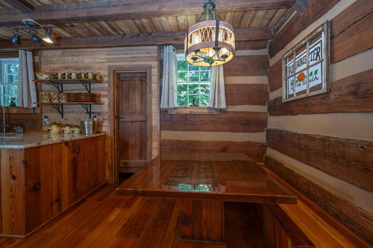 Russell'S Fort At White Oak Point: Historical Cabin On Lake Lure, Luxury, Direct Lake Access! Villa Bagian luar foto