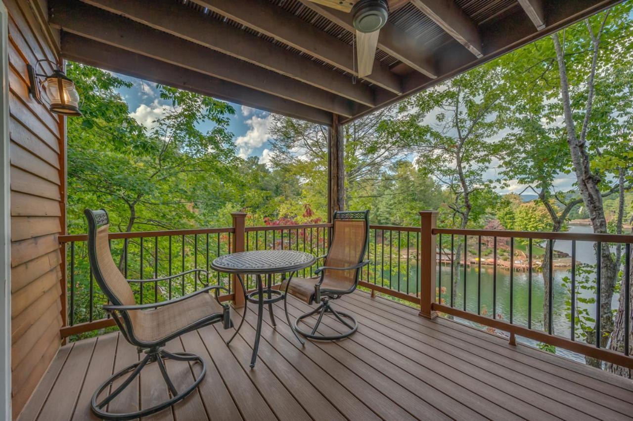 Russell'S Fort At White Oak Point: Historical Cabin On Lake Lure, Luxury, Direct Lake Access! Villa Bagian luar foto